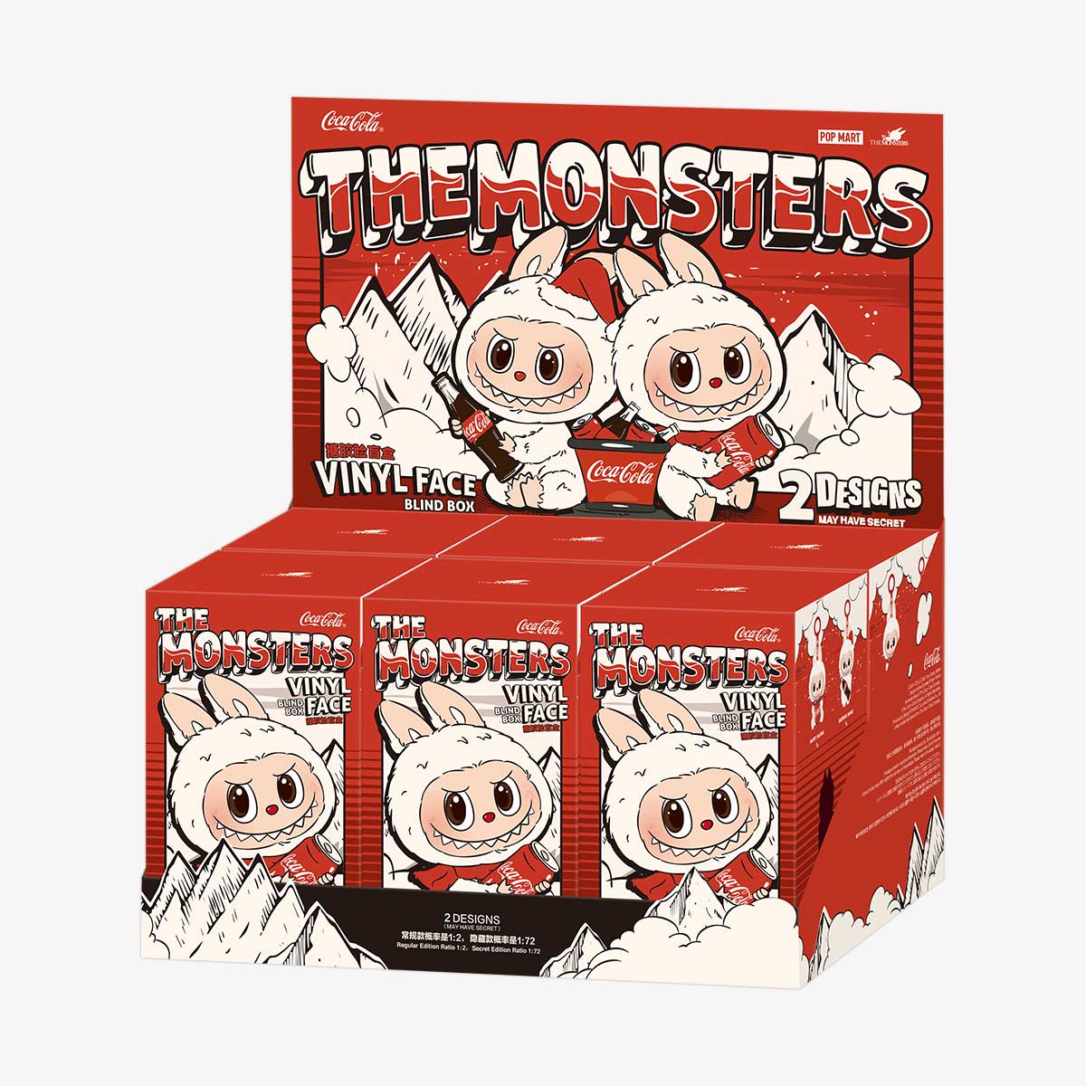 The Monsters COCA-COLA Series - Vinyl Face Single Blind Box