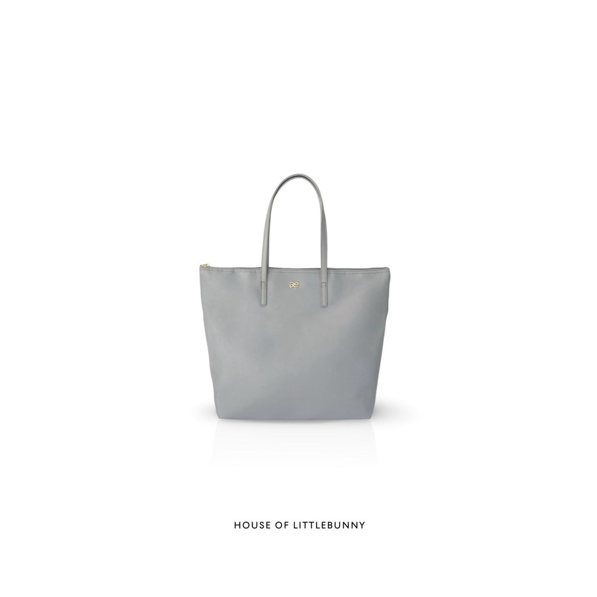 HOLB - Solene Nylon Tote Medium - Grey (New) | Holla Bella Australia