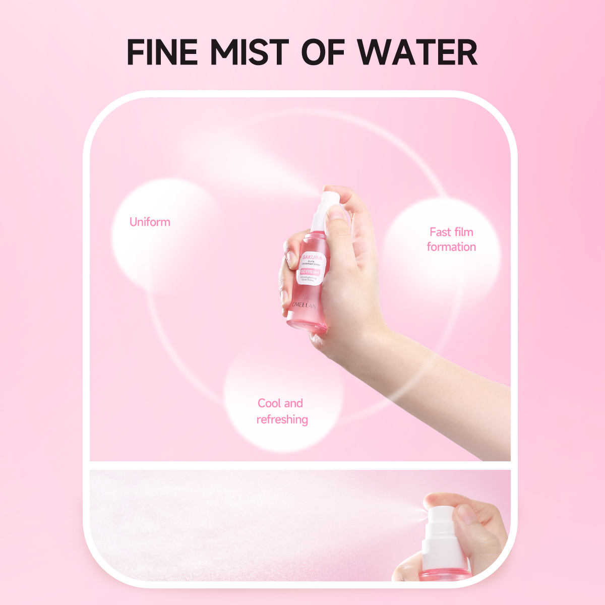 GMEELAN Sakura Gluta Brightening Underarm Arm Cream 30g