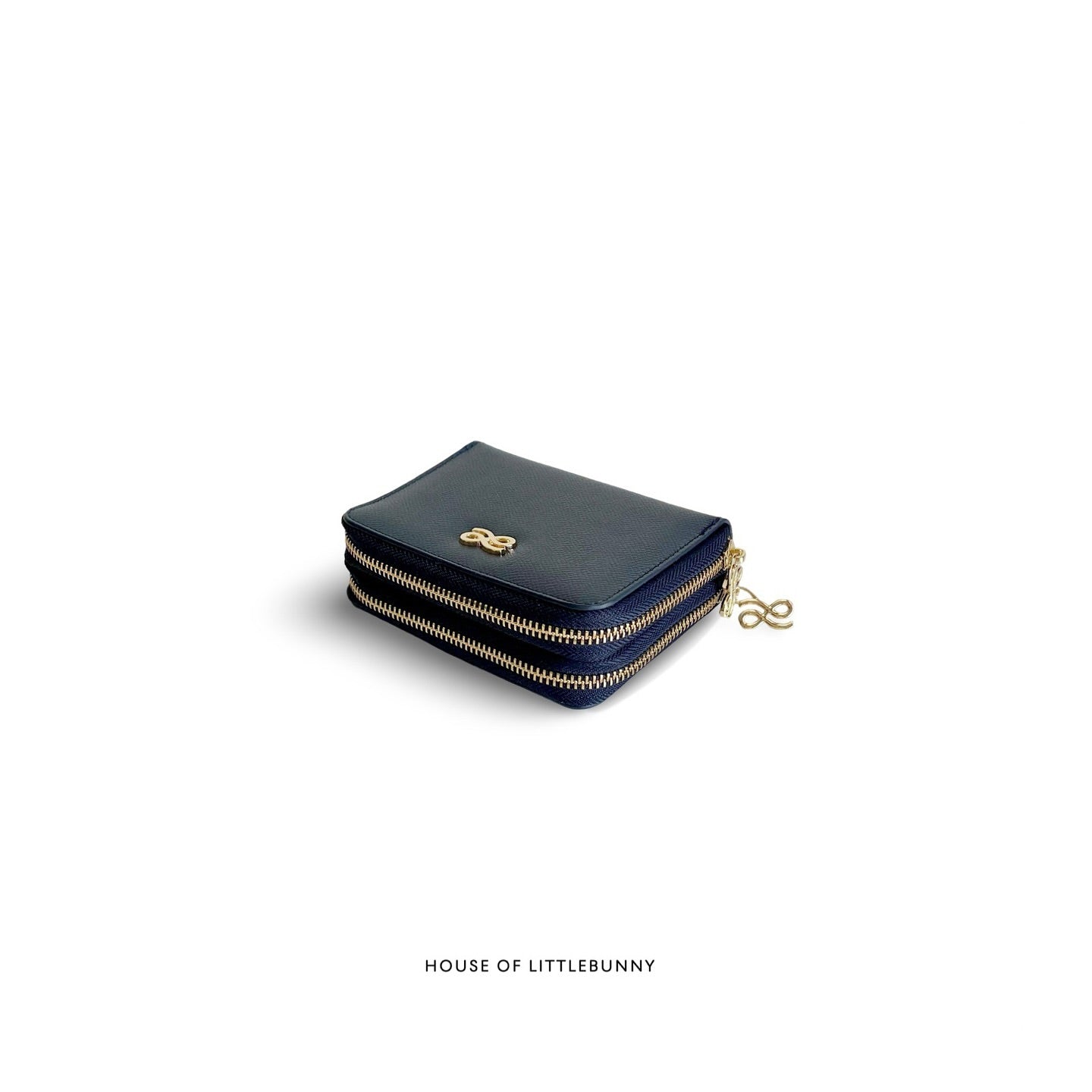 HOLB - Doublet Zip Wallet PU Bluenit