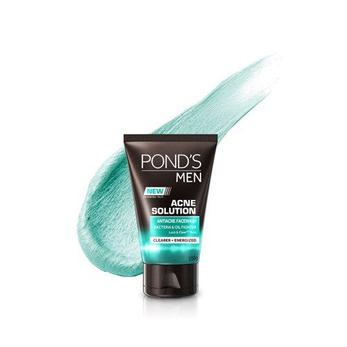 Pond's Men Acne Solution Anti-Acne Facial Wash 100g
