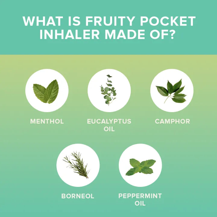 Pastel 2-in-1 Fruity Scent Pocket Inhaler