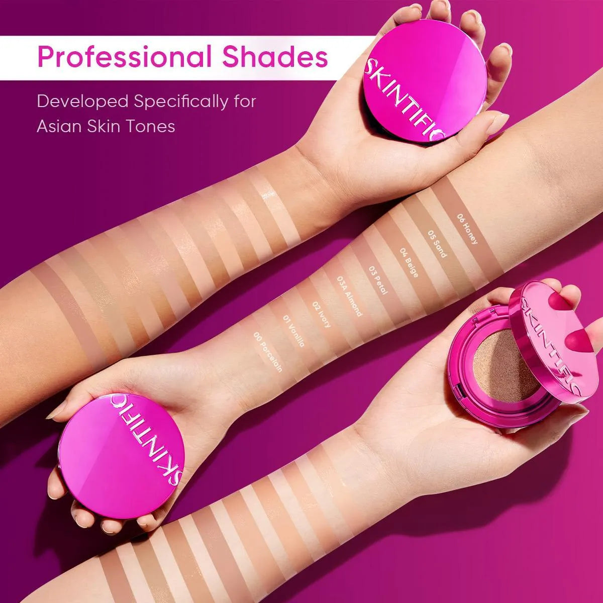 Skintific Cover Glow Perfect Cushion Foundation | Holla Bella