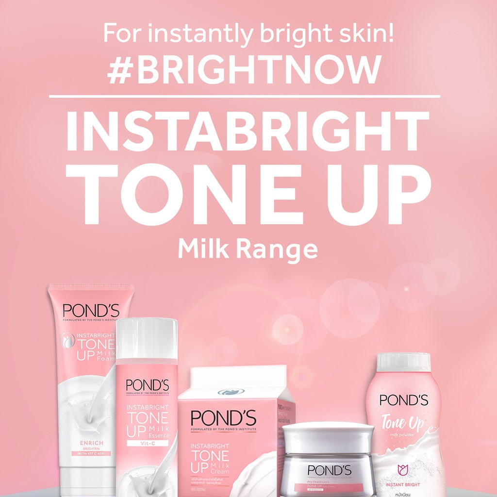 Pond's Instabright Tone Up Milk Foam 100g