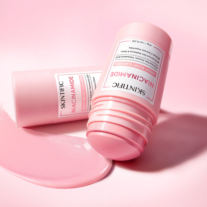 Skintific Niacinamide Bright Boost Clay Stick 40g