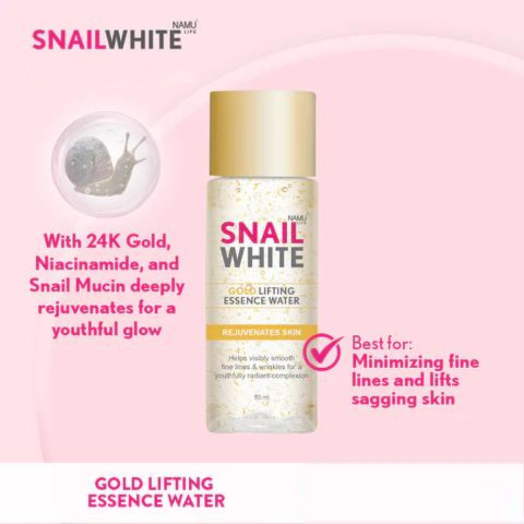 SNAILWHITE Gold Lifting Essence Water 50ml