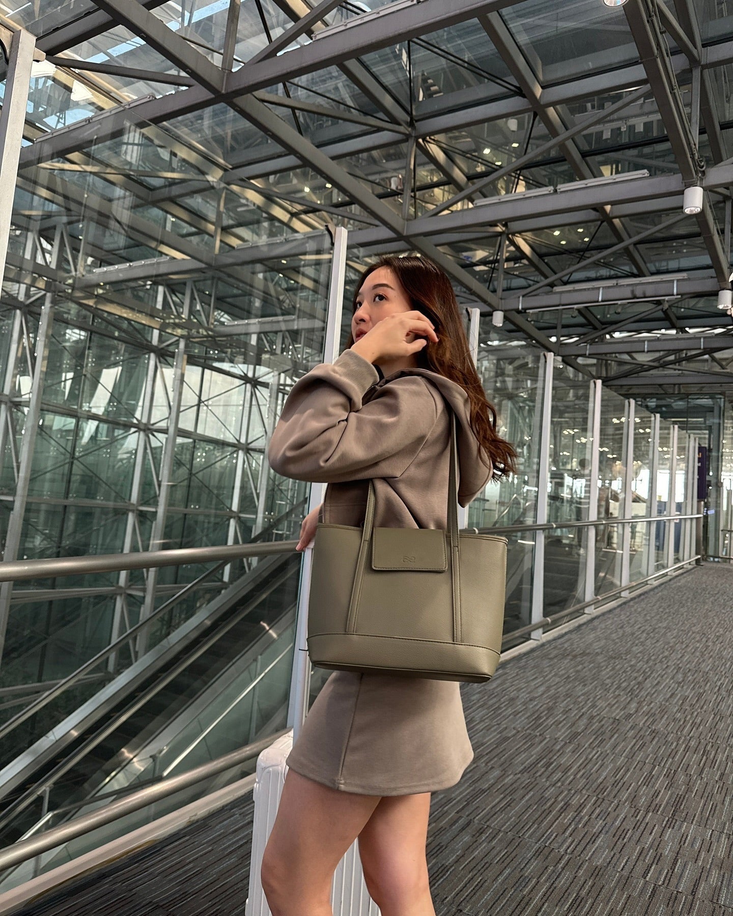 HOLB - Tote Bag PU Clay