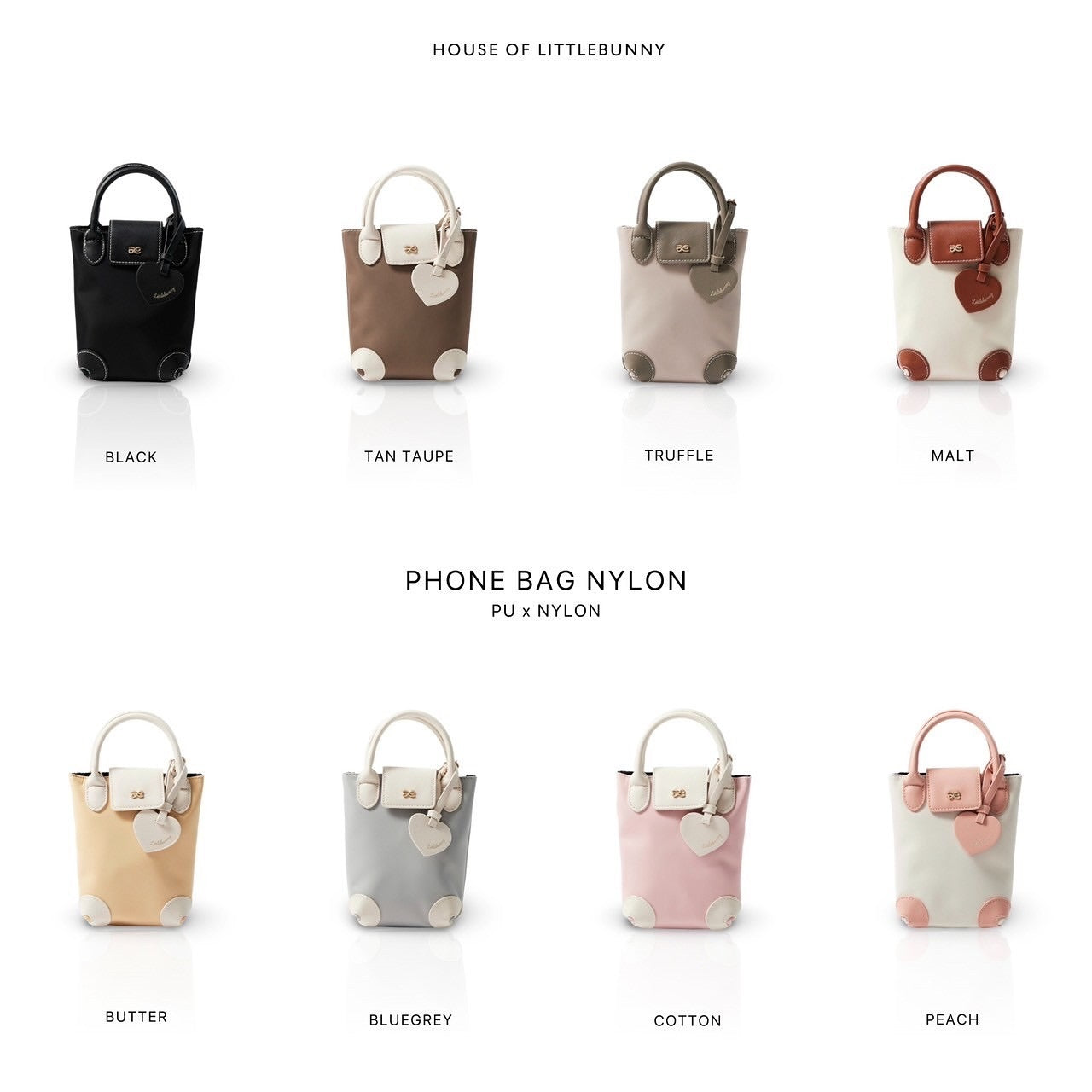 HOLB - Phone Bag Nylon - Peach (NEW)