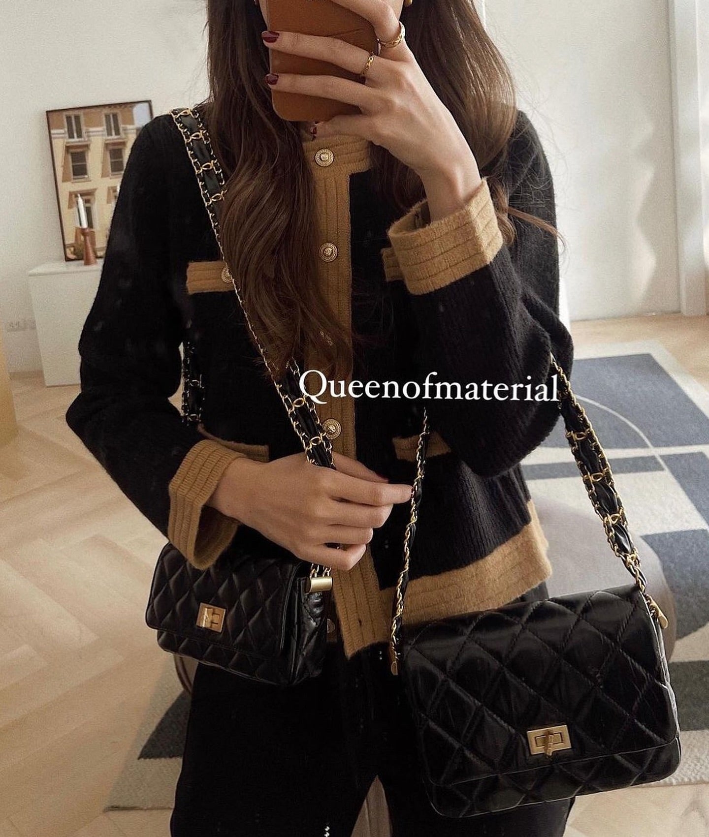 Mini Cielo Clutch Bag PU - Black