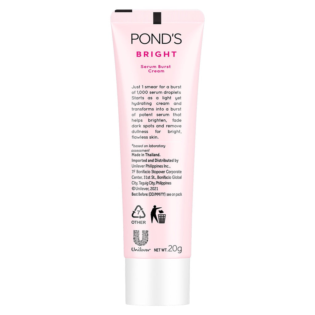 Pond's Bright Beauty Serum Burst Cream Skin 20g