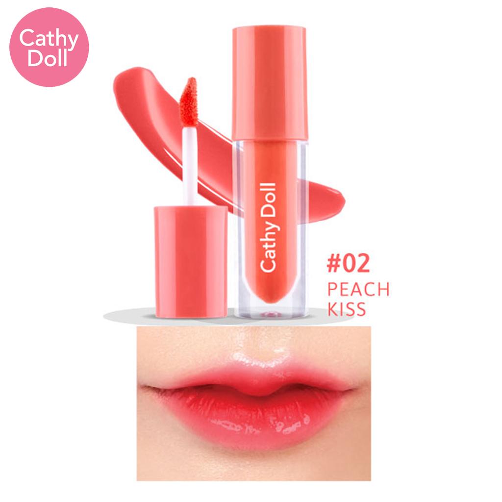 Cathy Doll Glow Gel Tint 2.7g - 02 Peach Kiss