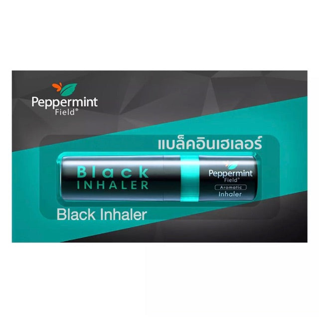 Peppermint Field - Black Inhaler