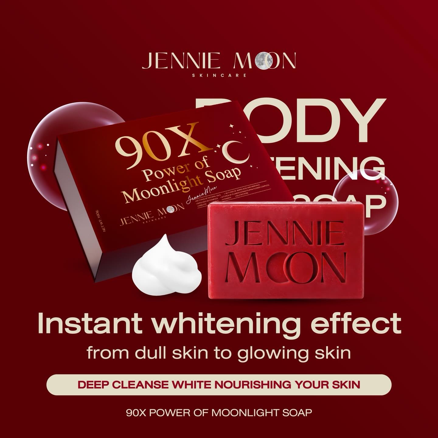 Jennie Moon 90x Power of Moonlight Soap 160g