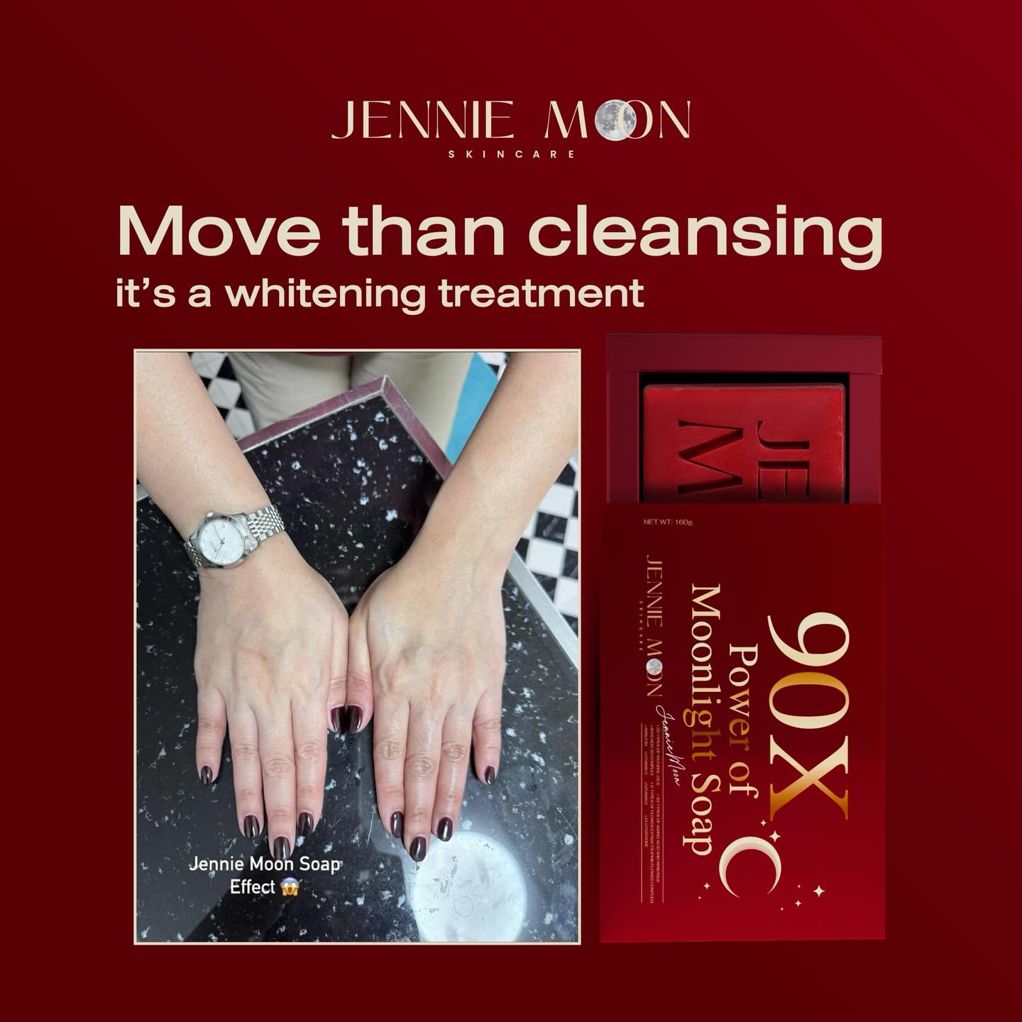 Jennie Moon 90x Power of Moonlight Soap 160g