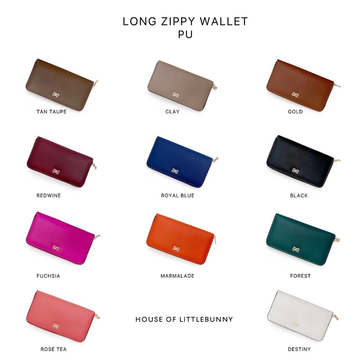 HOLB - Long Zippy Wallet PU Destiny
