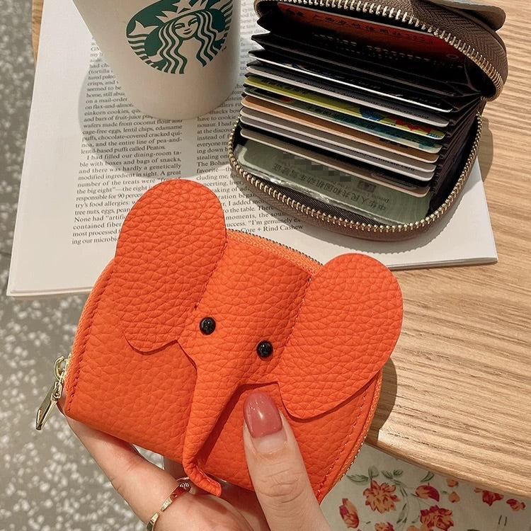 CHNB Elephant Card Holder - Orange