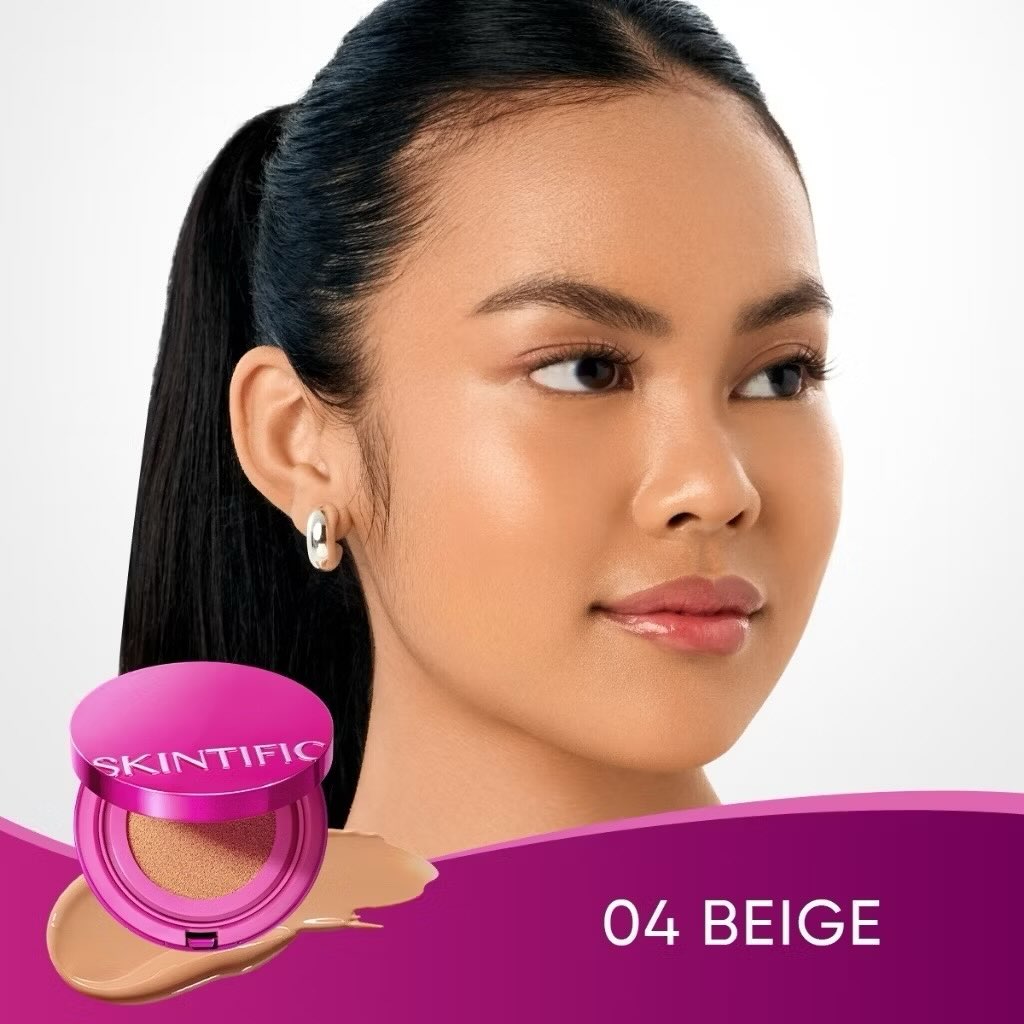 Skintific Cover Glow Perfect Cushion - 04 Beige