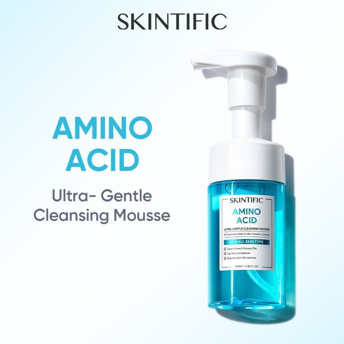 Skintific Amino Acid Gentle Cleansing Mousse Face Cleanser 100ml