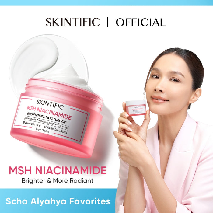 Skintific MSH Niacinamide Brightening Glowing Moisture Gel 30g