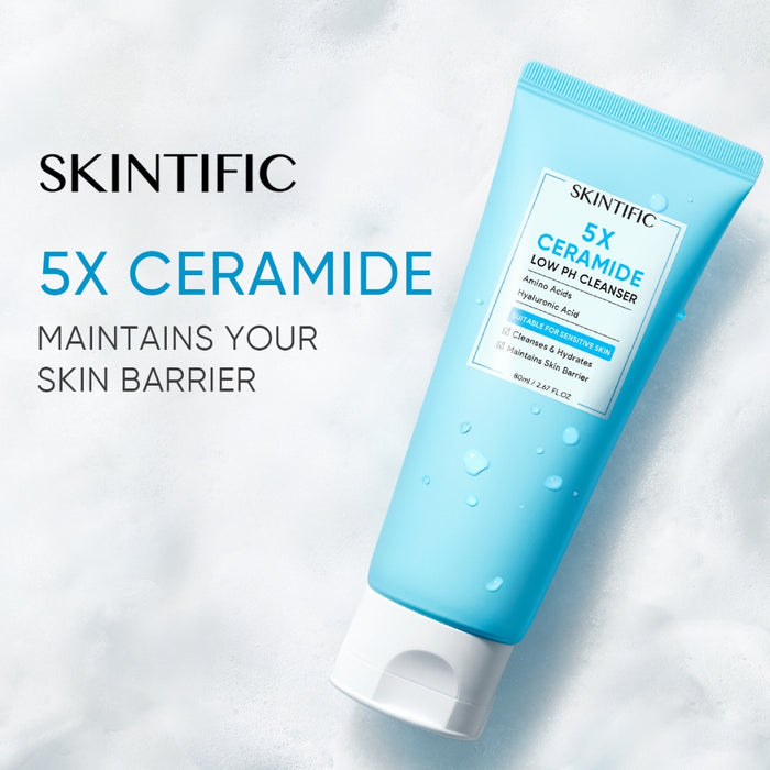 Skintific 5X Ceramide Low pH Cleanser 80ml