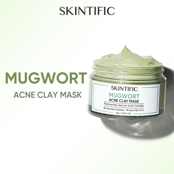 Skintific Mugwort Acne Clay Mask 55g