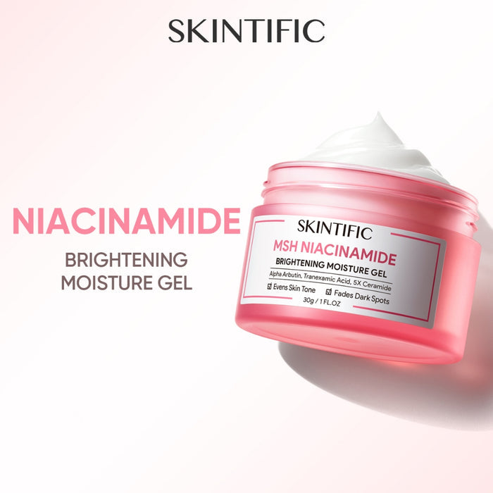 Skintific MSH Niacinamide Brightening Glowing Moisture Gel 30g