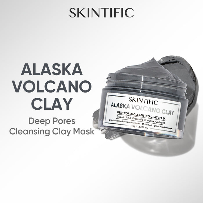 Skintific Alaska Volcano Clay Mask 55g