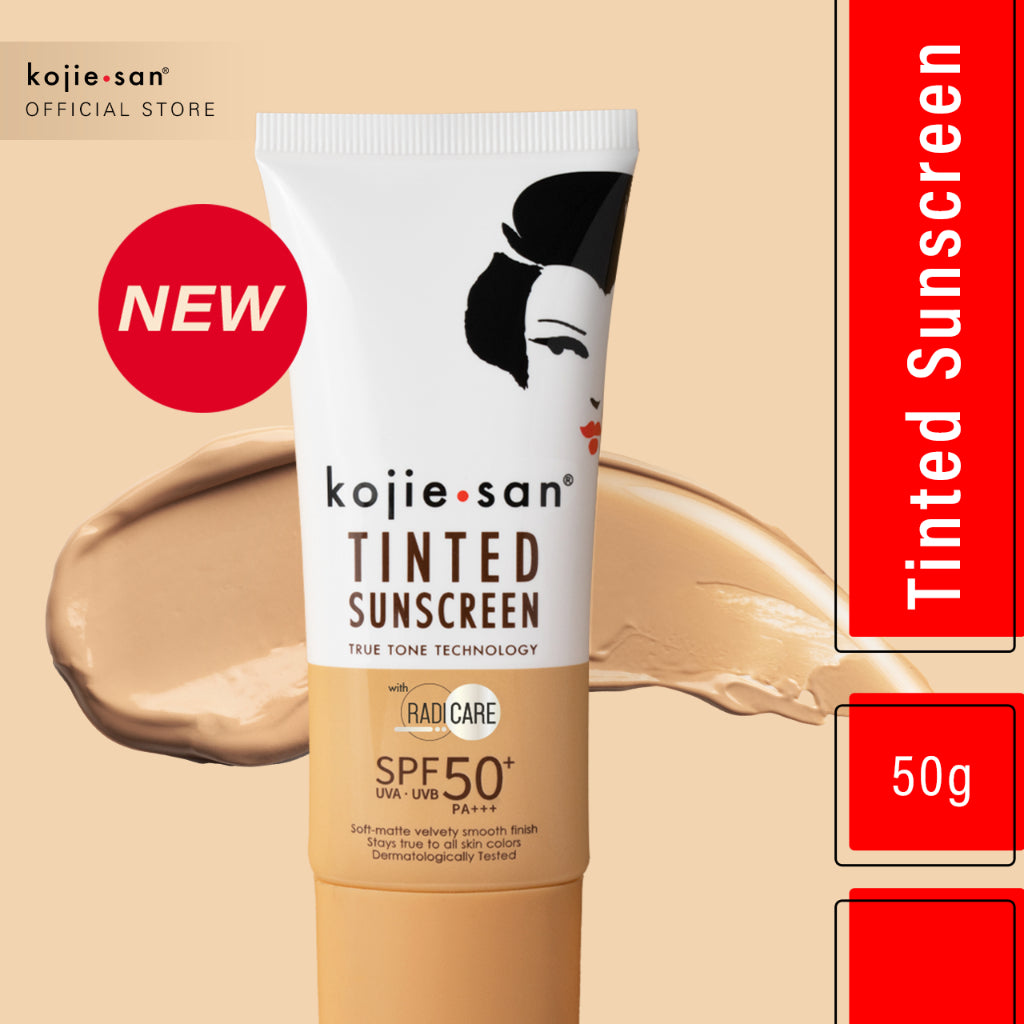 Kojie San Tinted Sunscreen SPF50+ PA+ 50g