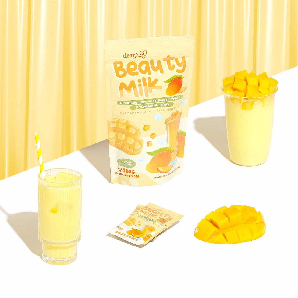 Dear Face Beauty Milk Collagen Powder - Mango