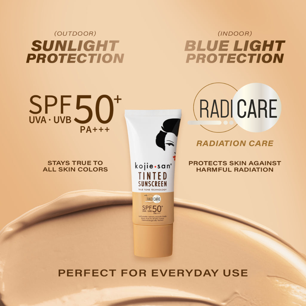 Kojie San Tinted Sunscreen SPF50+ PA+ 50g