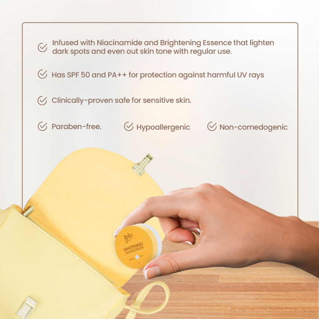 Belo SunExpert Whitening Sunscreen SPF50 10g (Buy 1 Take 1)