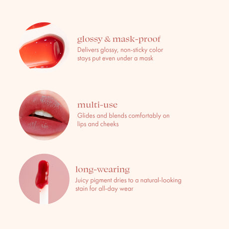 blk Cosmetics Gloss Gel Tint (Fig) - NEW