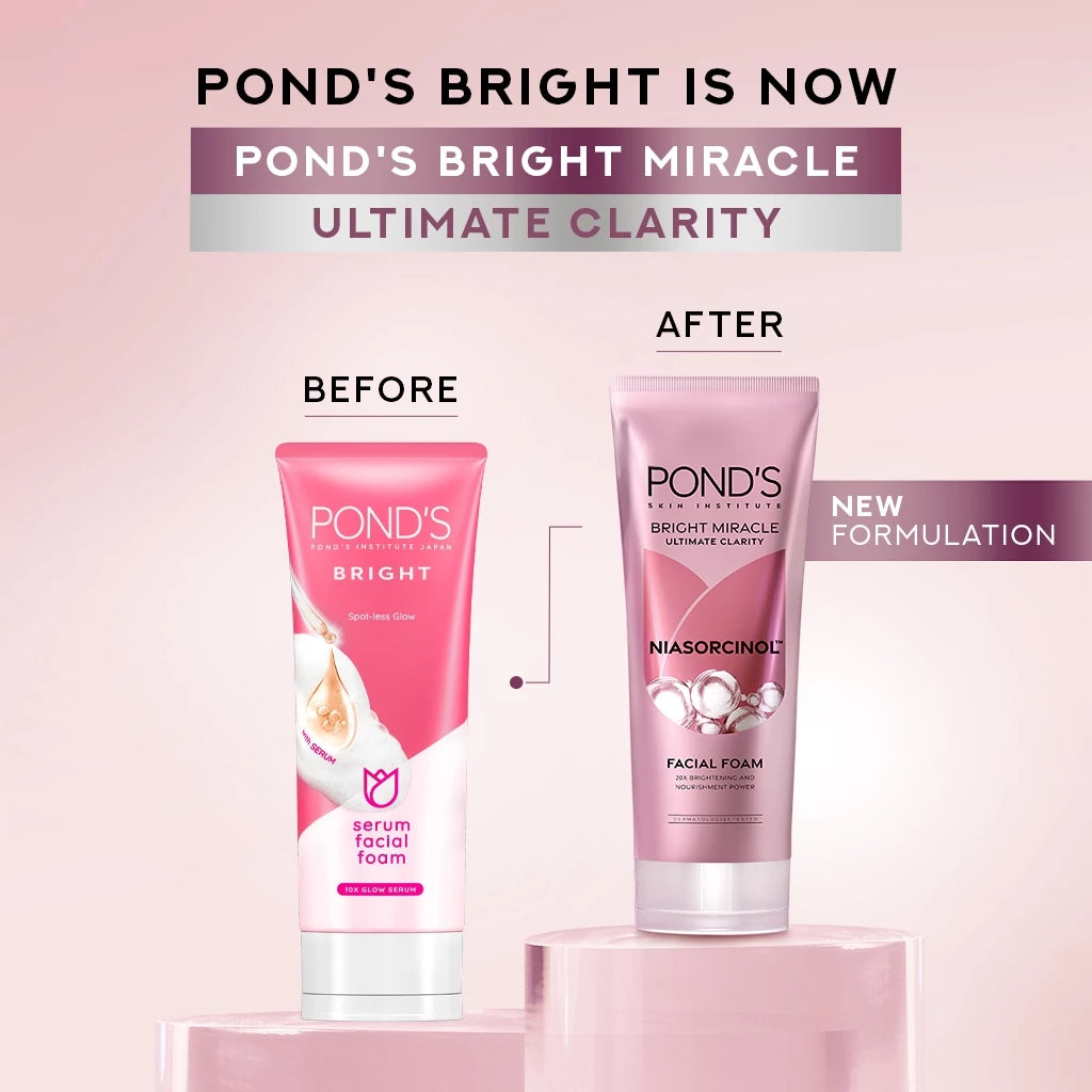 Pond's Bright Miracle Ultimate Clarity Facial Wash 100g