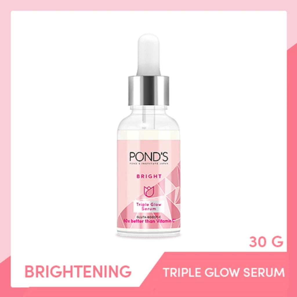 Pond's Triple Glow Facial Serum with Gluta Boost & Niacinamide 30g