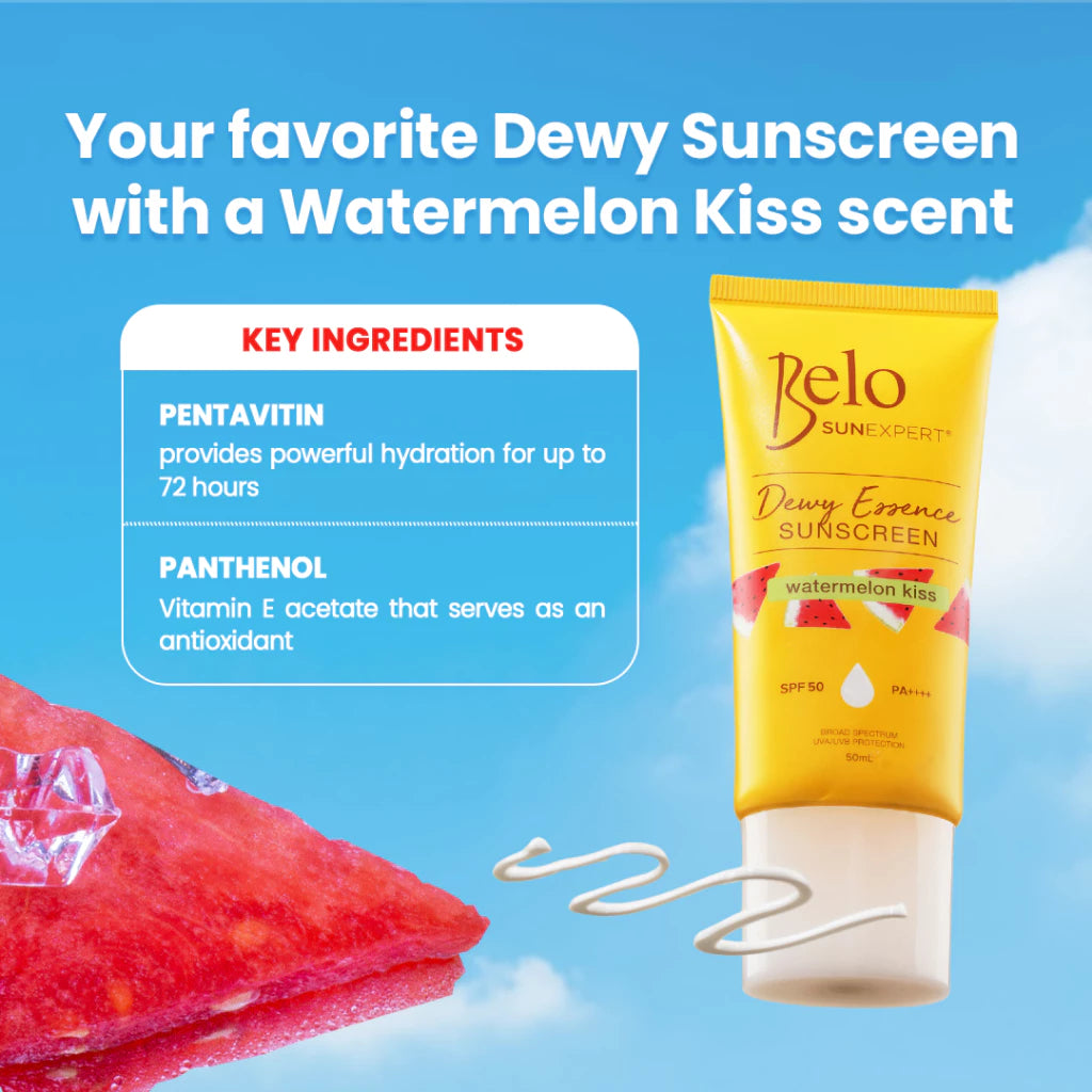 Belo SunExpert Dewy Essence Sunscreen SPF50 50ml (Watermelon)