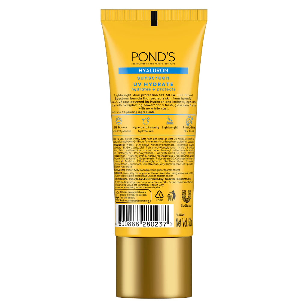 Pond's UV Hydrate Sunscreen 50ml