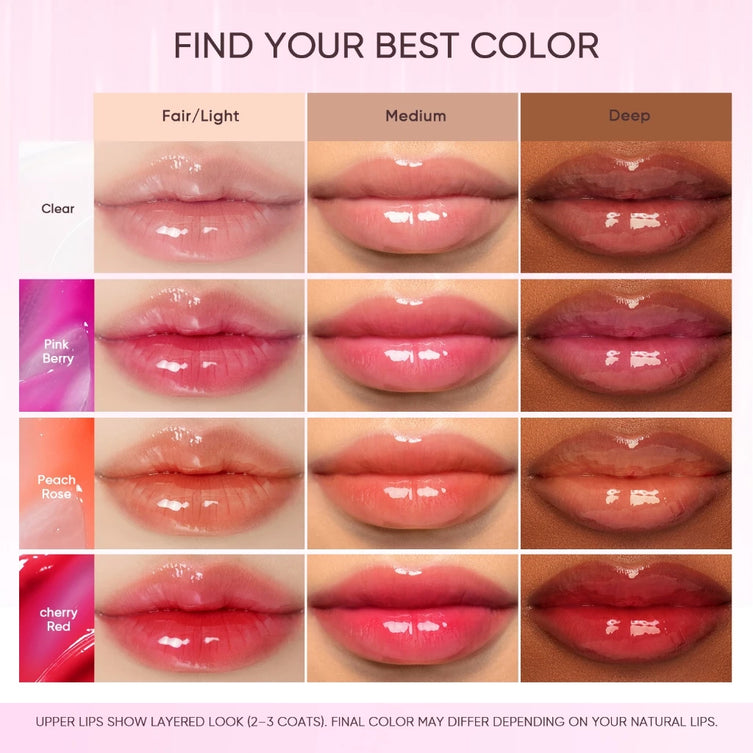 Skintific Peptide Brightening Lip Serum 6.5ml - Pink Berry