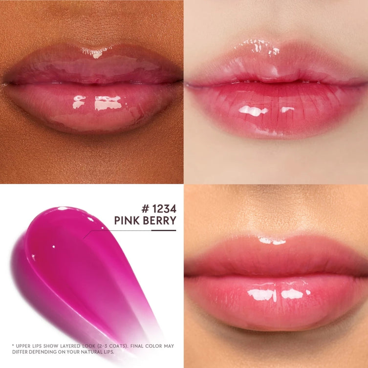 Skintific Peptide Brightening Lip Serum 6.5ml - Pink Berry