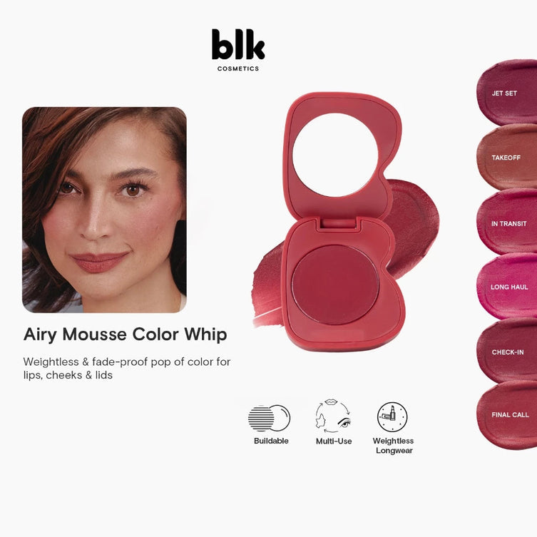 BLK Cosmetics Air Mouse Color Whip - JET SET