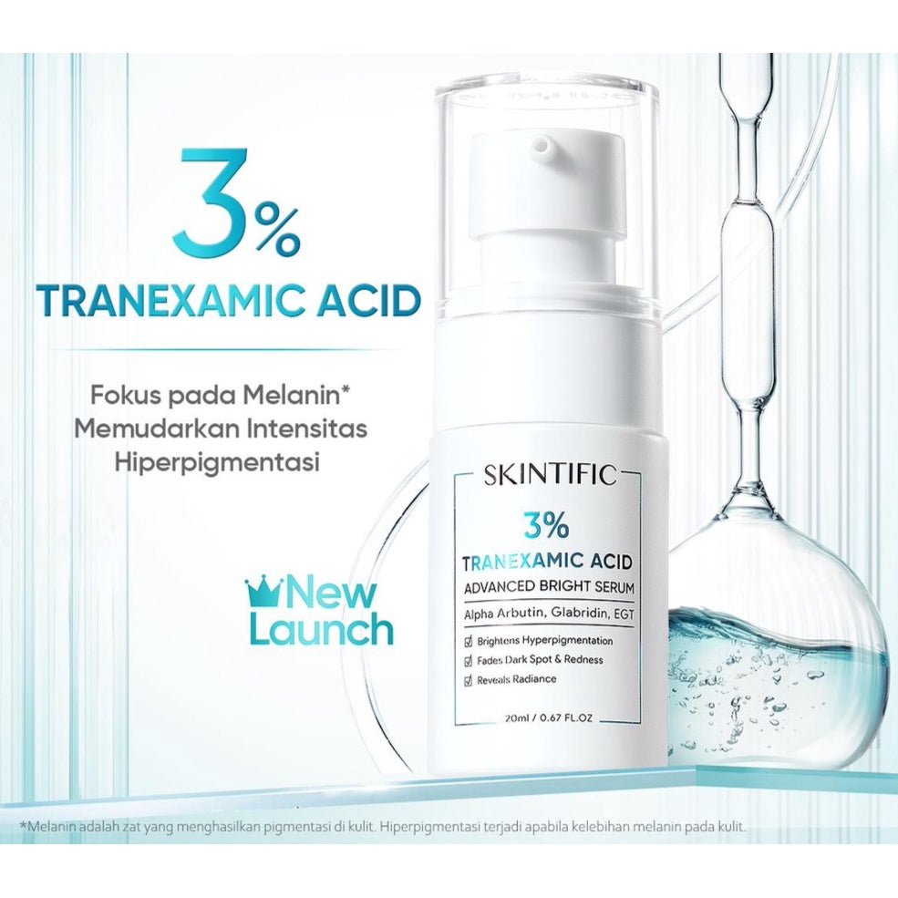 Skintific 3% Tranexamic Acid Advanced Bright Serum 20ml