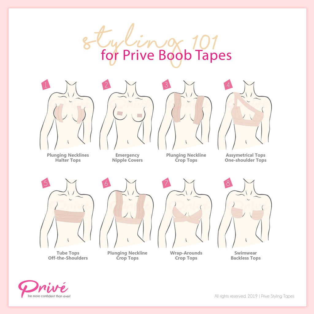 Privé Boob Tape (Invisible)