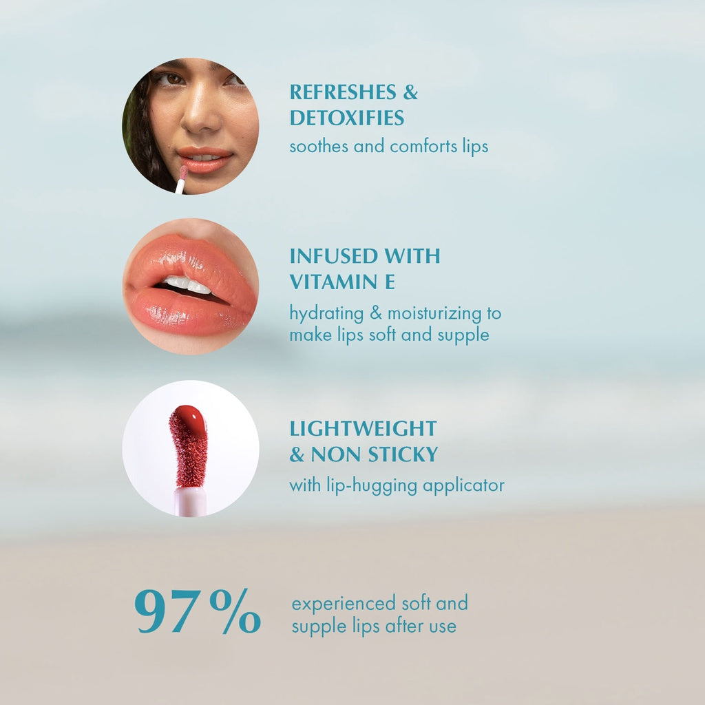 blk Cosmetics Fresh Lip Treatment Oil (Seashell) - NEW