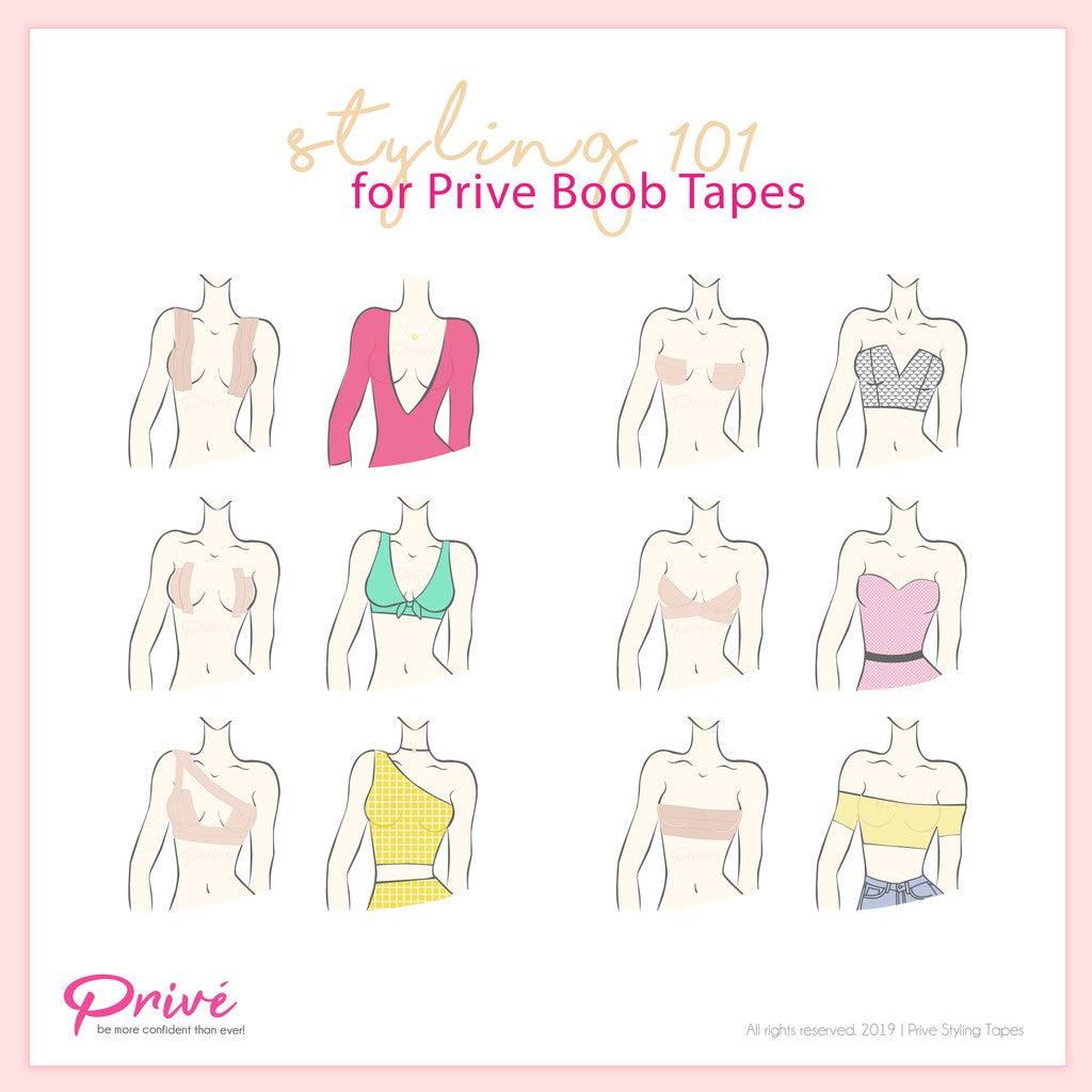 Privé Boob Tape (Invisible)