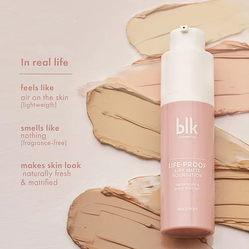 blk Cosmetics Life-Proof Airy Matte Foundation (Butterscotch)