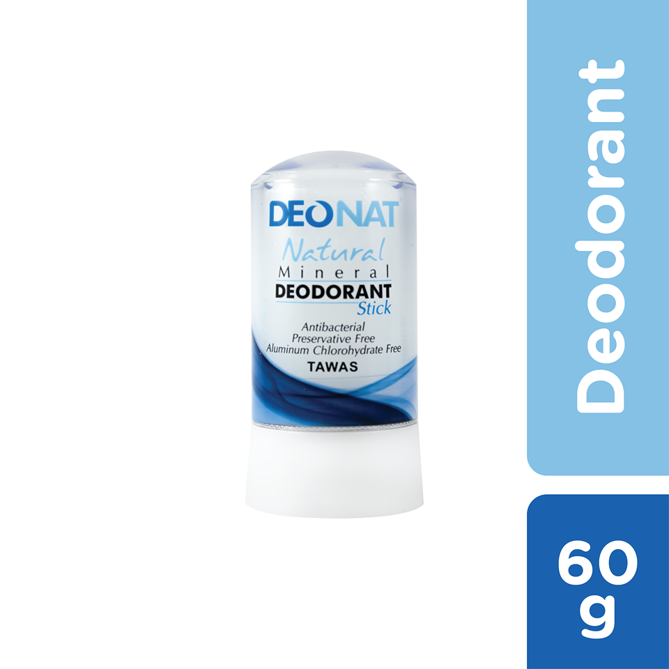 Deonat Mineral Deodorant Stick (Natural) 60g
