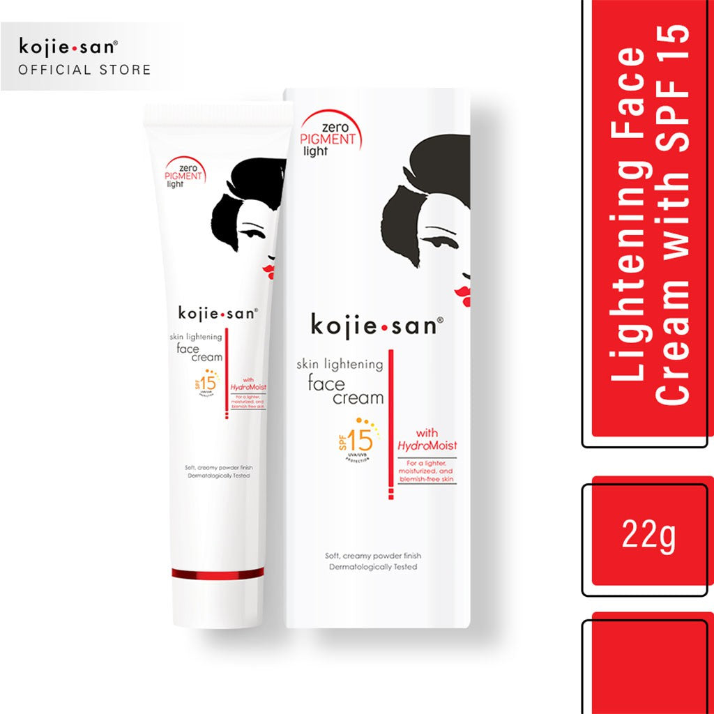 Kojie San Skin Lightening Face Cream SPF15 22g