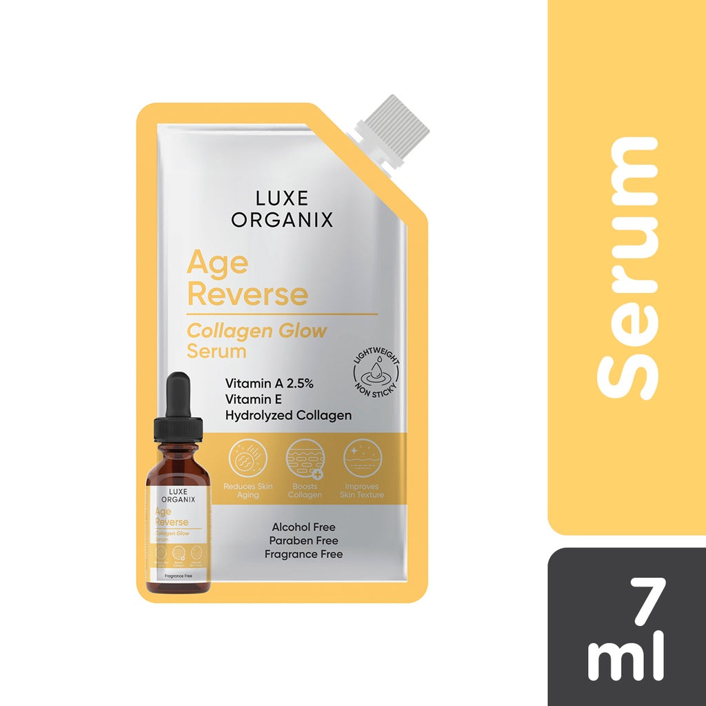 Luxe Organix Age Reverse Collagen Glow Serum 7ml