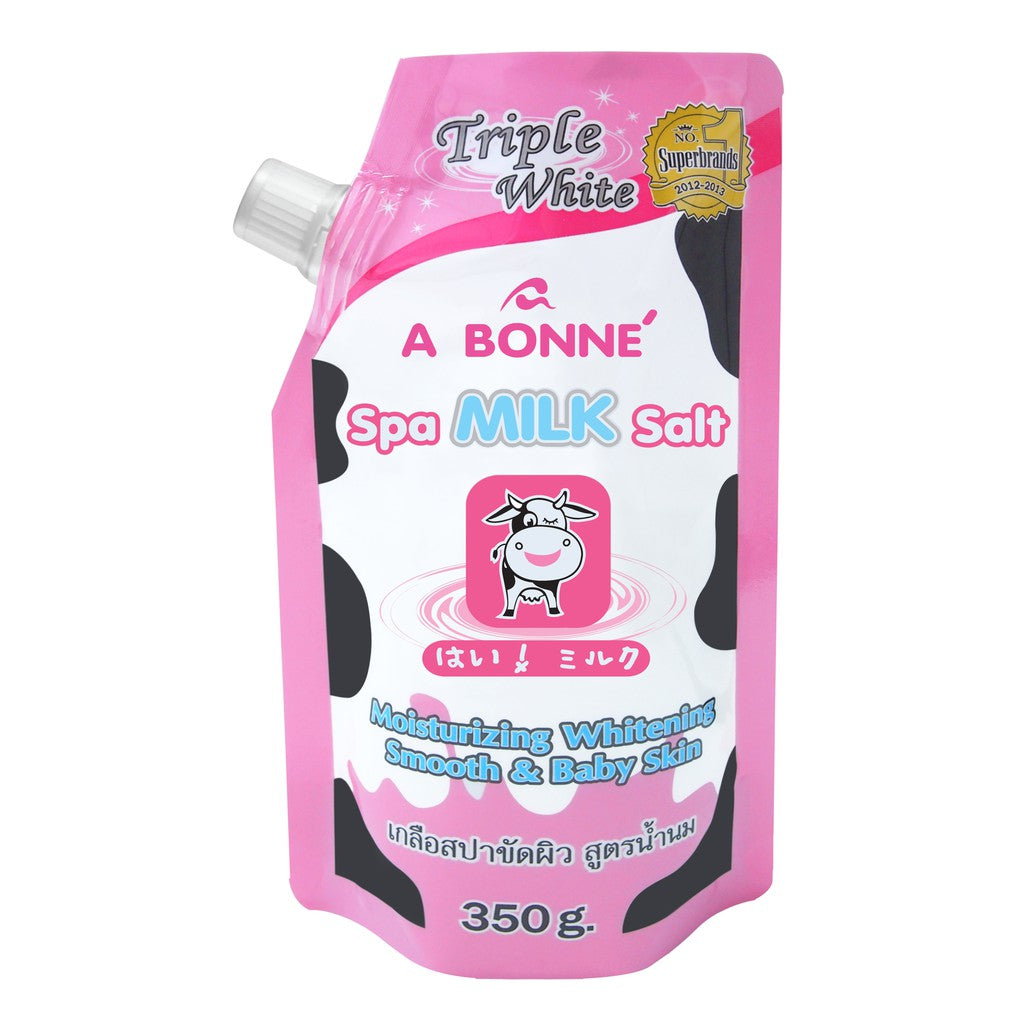 A Bonne Spa Milk Salt Refill with Cap 350g