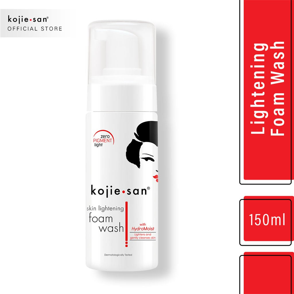 Kojie San Skin Lightening Foam Wash with Hydromoist 150ml