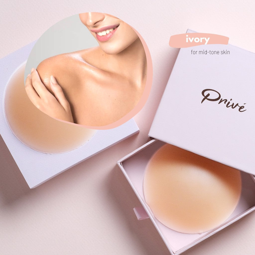 Privé Seamless Nipple Cover (Ivory)